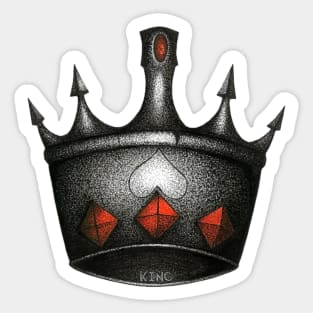 The Crown of Hearts Sticker